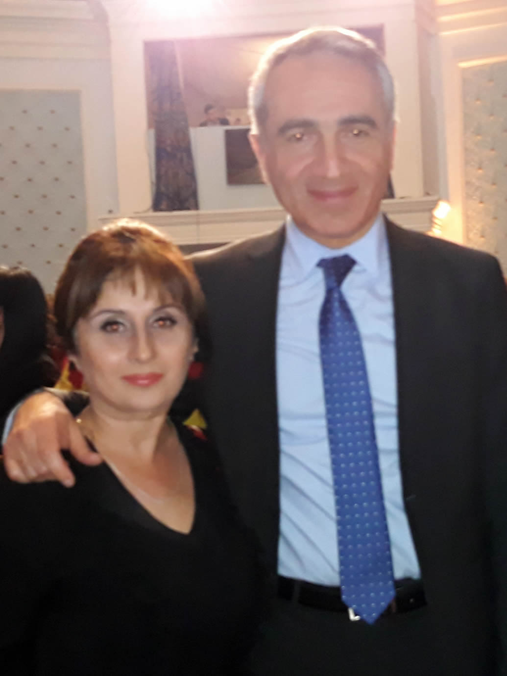 საქართველოს განათლების, მეცნიერებისა და სპორტის მინისტრი მიხეილ ბატიაშვილი და ნანა დემუროვი